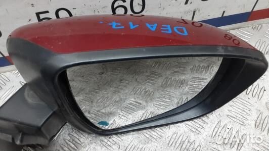 Зеркало наружное правое nissan qashqai J11 (DEA17J