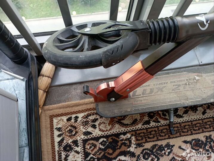 Самокат tech team lux 210 с большими колёсами