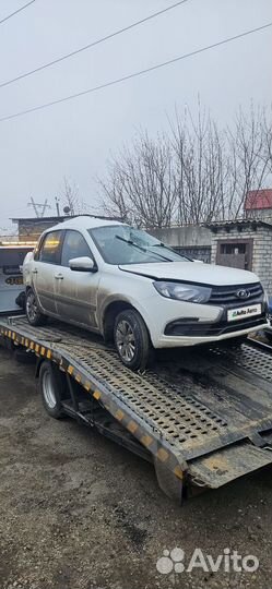 LADA Granta 1.6 МТ, 2022, битый, 25 000 км