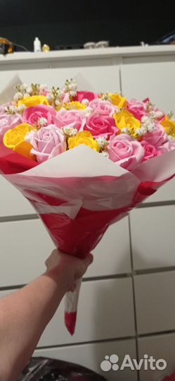 Мыльные розы букеты