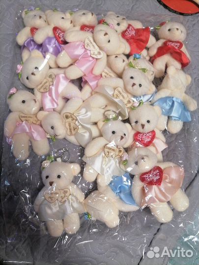 Мишки для букетов