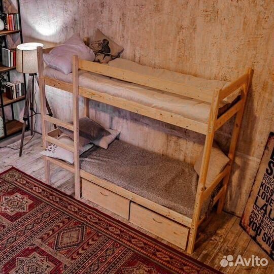 Двухъярусная кровать классика