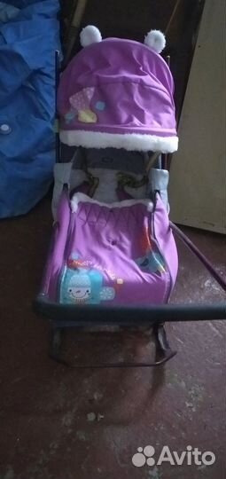 Санки коляска