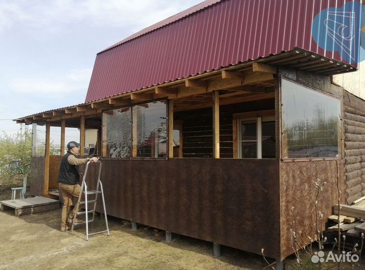 Натяжные окна