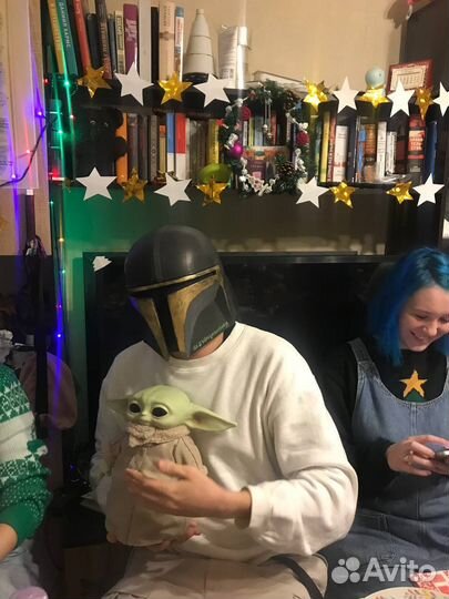 Игрушка мандалорец Yoda Грогу на радиоуправлении