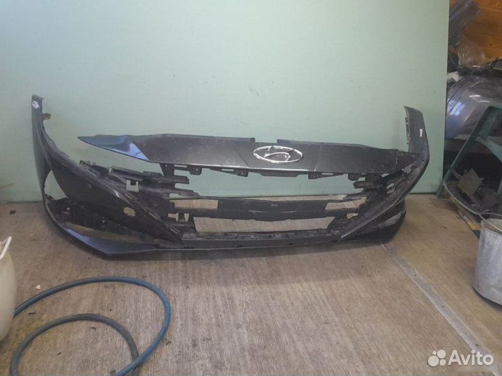 Бампер передний Hyundai Elantra 7 2020