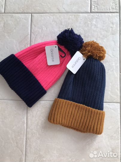 Шапка для мальчика и девочки р.56-58