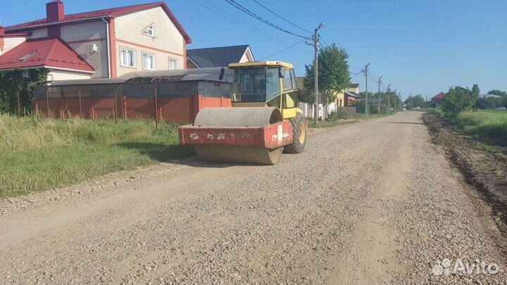 Аренда грунтового катка, Грунтовый каток услуги