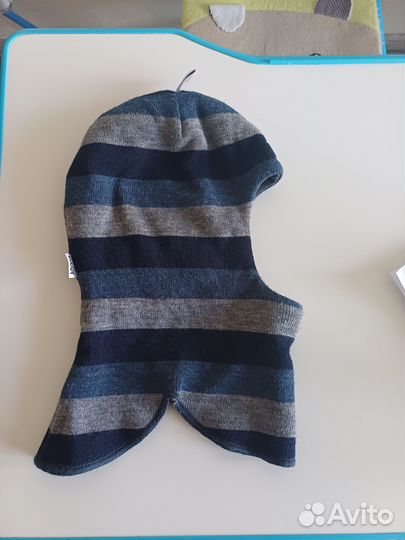 Шапка шлем балаклава, детский шлем, зимний. Р.56