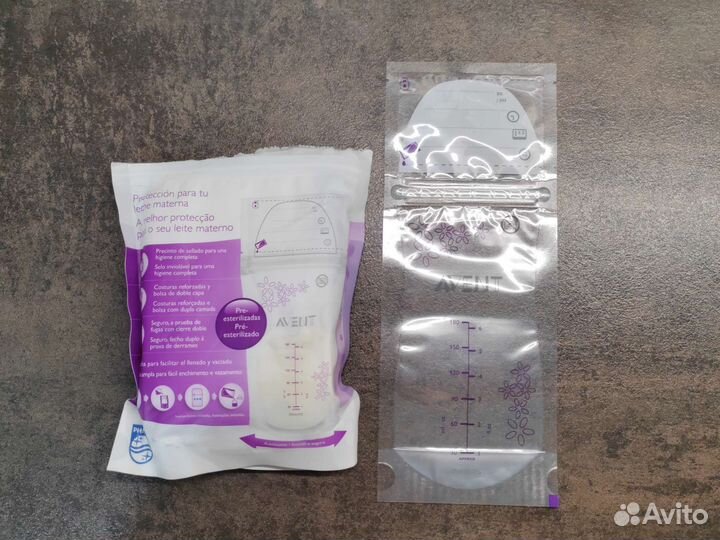 Пакеты для сбора грудного молока