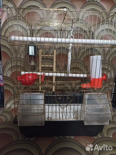 Клетка для попугая бу