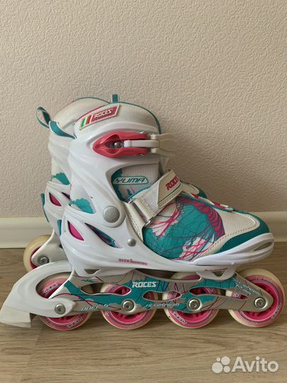 Роликовые коньки детские roces