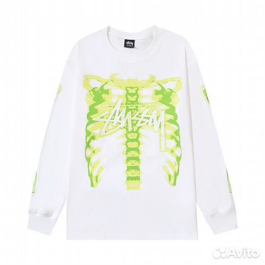 Лонгслив Stussy Skeleton Скелет