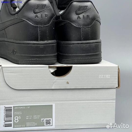 Nike Air Force 1 Black (Арт.47164)