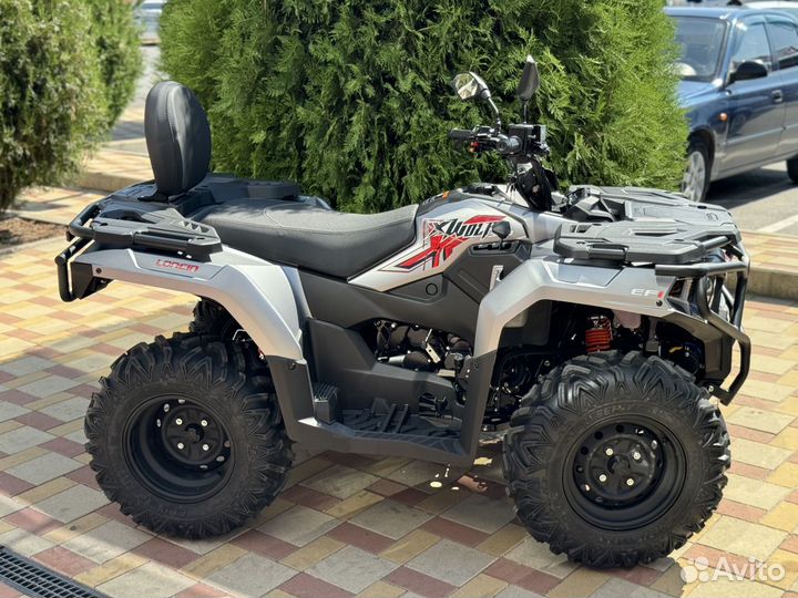 Квадроцикл loncin 300 ATV (silver gray) птс