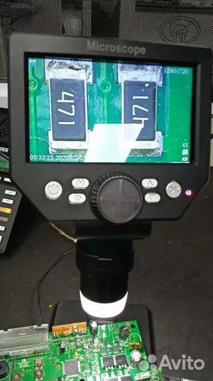 Микроскоп цифровой с ЖК дисплеем