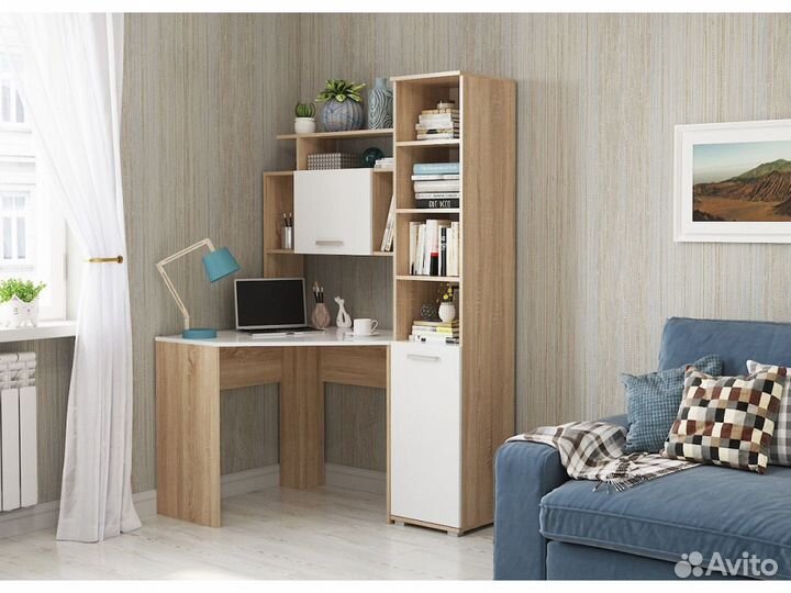 Стол угловой с пеналом или без пкс8