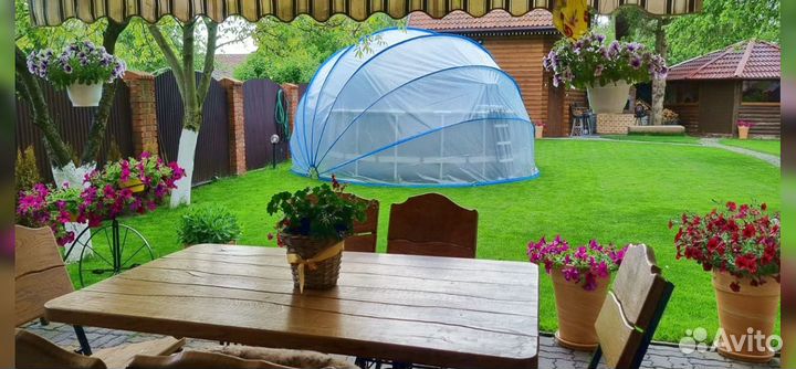 Купол для бассейна