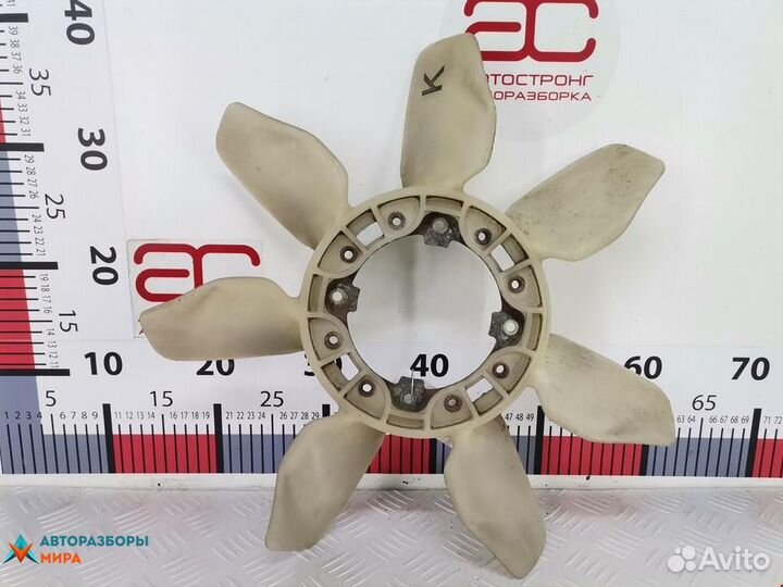 Крыльчатка вентилятора (лопасти) Toyota J120 рест