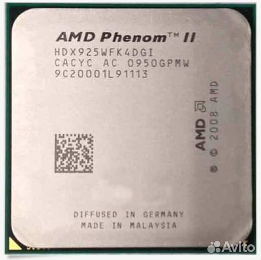 Процессоры AMD Athlon Phenom Socket-AM2, AM2+, AM3