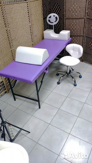 Кушетка для наращивания ресниц