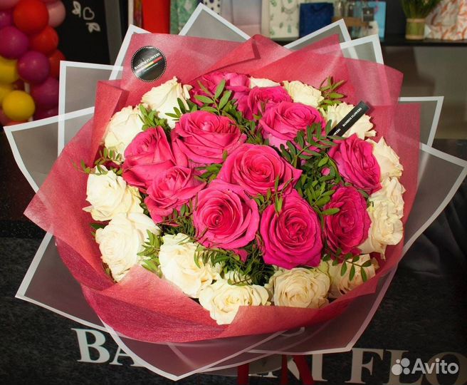 101 роза 51 31 25 Роза Цветы доставка