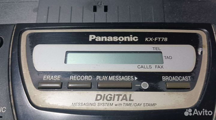 Факс Panasonic kx-ft78