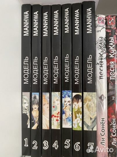 Манга/Манхва «Модель» 