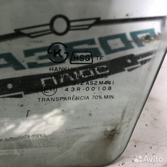 Стекло передней левой двери Нексия