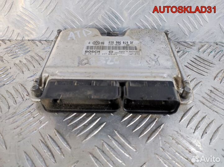 Блок эбу Volkswagen Golf 4 1,9 ATD 038906019DF