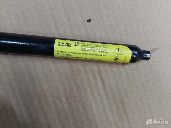 Пиропатрон (замок) ремня безопасности Opel Corsa B