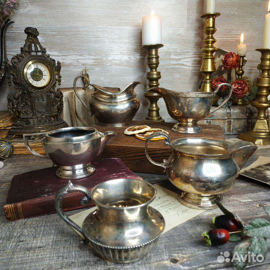 Антиквариат из Европы. Соусник/сливочник/молочник