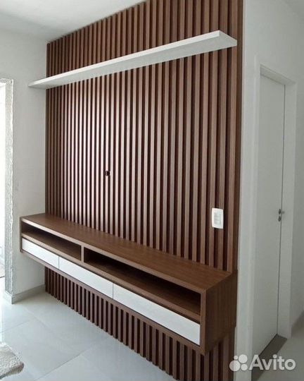 Декоративные рейки для стен