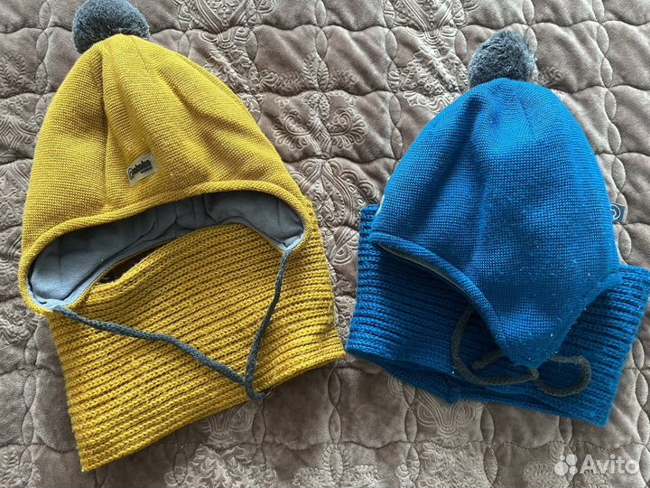 Зимняя шапка+снуд
