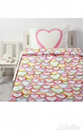Детское пастельное белье IKEA vitaminer hjärta