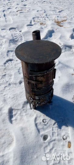 Печь в зимнюю палатку