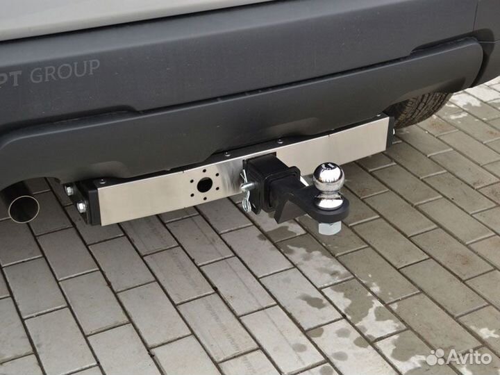 Фаркоп под квадрат Renault Duster II, 2021+ PT Gro