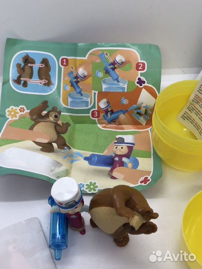 Kinder maxi маша и медведь