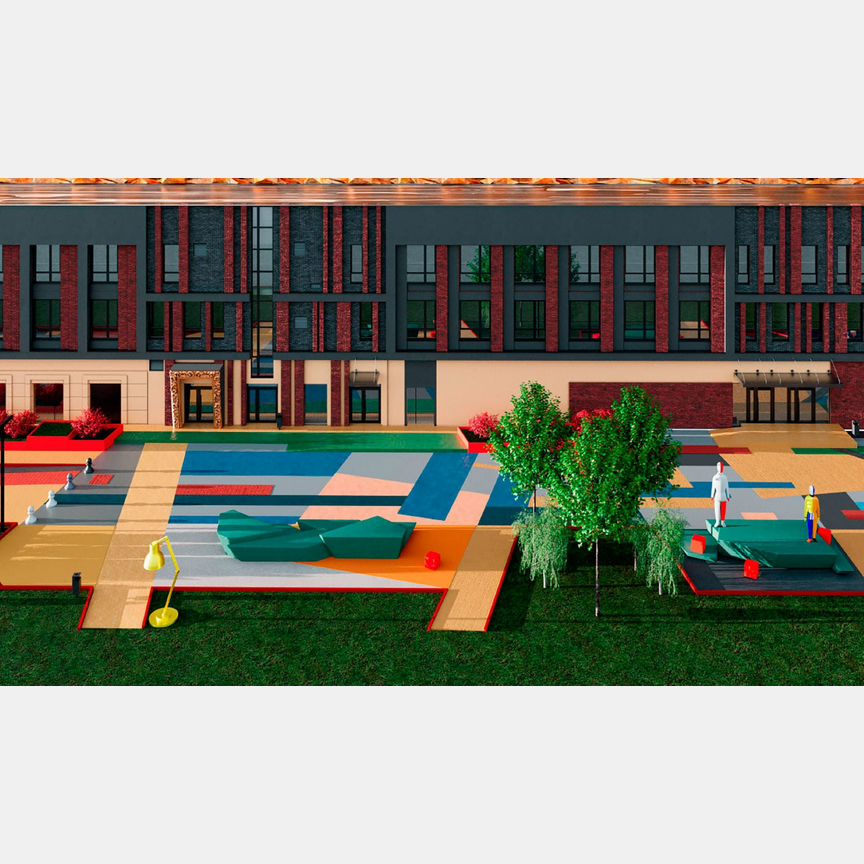 2-к. квартира, 61,5 м², 20/28 эт.