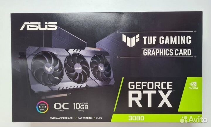 Видеокарта rtx 3080 asus tuf gaming
