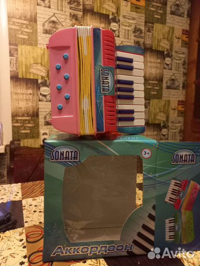 Аккордеон детский игрушечный