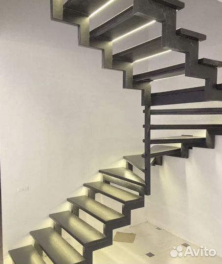 Подсветка лестницы с датчиками движения