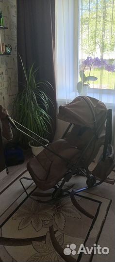 Коляска санки