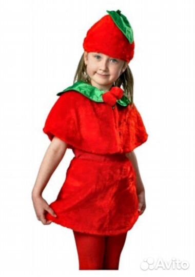 Карнавальный костюм яблоко/вишня