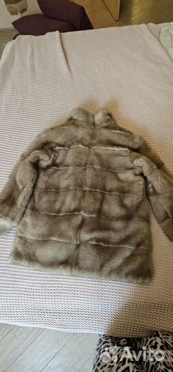 Шуба норковая для девочки 134-140
