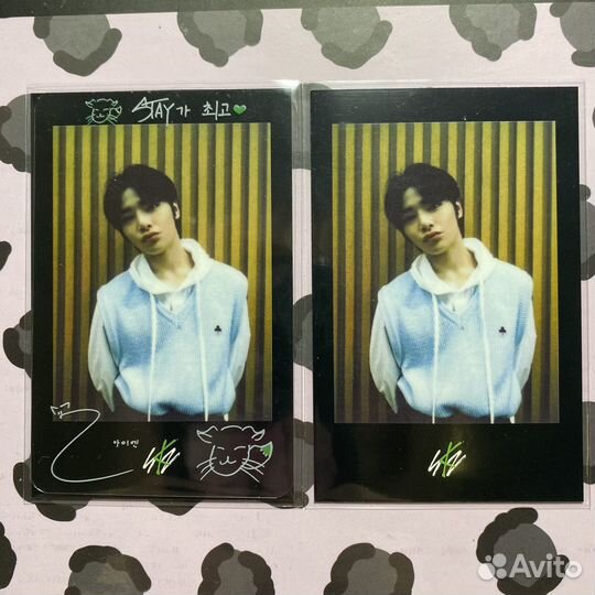 Карты stray kids oddinary lucky draw чонин