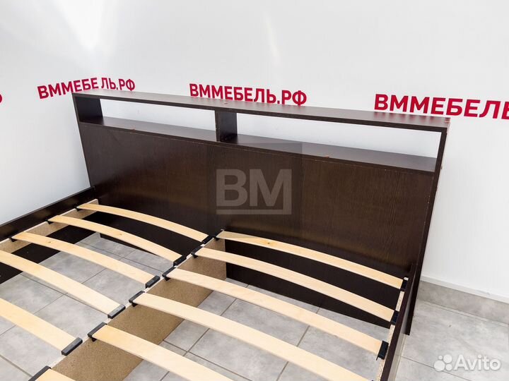 Кровать двуспальная 160х200 Венге