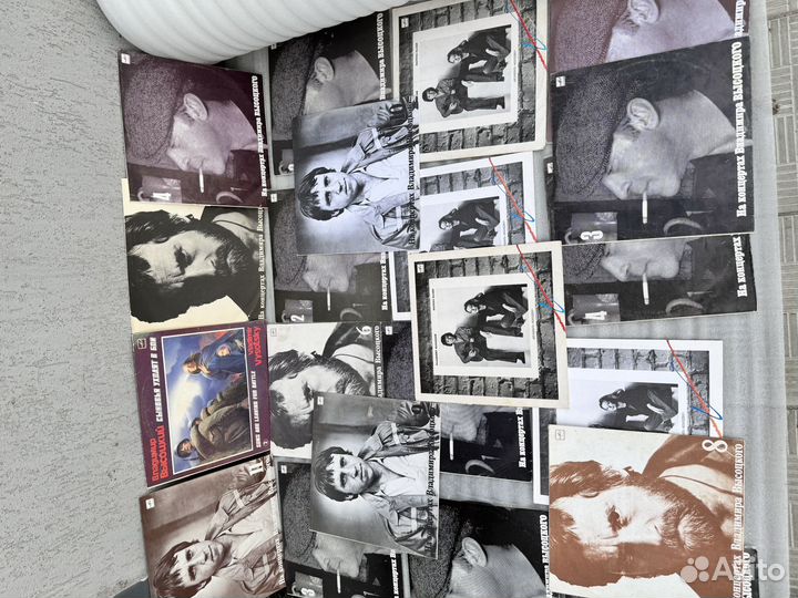 Пластинки виниловые Владимира Высоцкого номерные