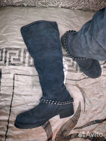 Сапоги зимние натур. р-р 40