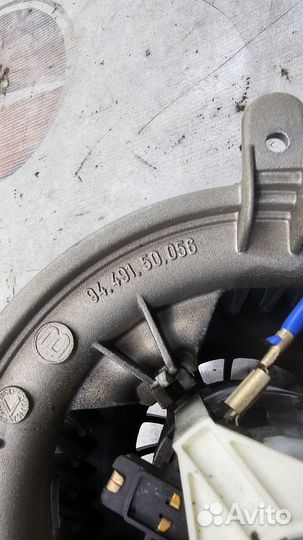 Мотор печки на Mercedes-Benz W210